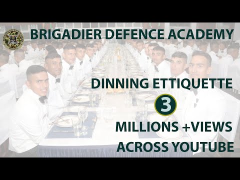 Aspirants practicing eatingetiquette # SSB #SSBPreparation #NDA #CDS #Defence #DefenceAcademy