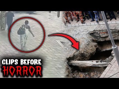 Sudden Sinkhole │ 5 Clips Before HORROR #15