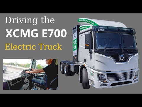 XCMG E700: driving a battery-swapping, fully electric truck in New Zealand