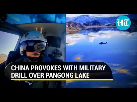 China releases video of military exercise over Pangong lake days after talks with India | Watch