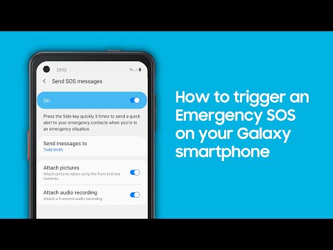 How to trigger an Emergency SOS on your Galaxy smartphone