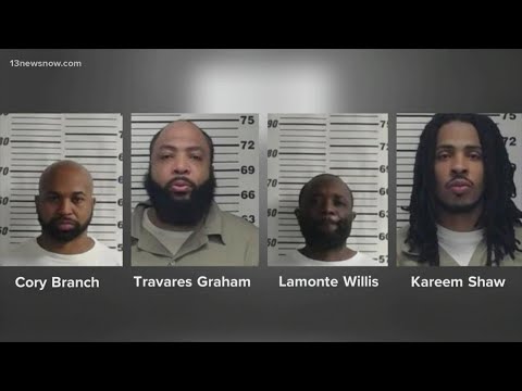 4 inmates escape from federal prison in Virginia