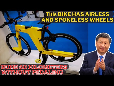 MEET THE “WHEEL-LESS” BICYCLE THAT’S BREAKING ALL THE RULES AND TURNING HEADS｜Chinese e-bike