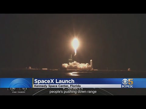 Space X Falcon 9 Launches 49 Starlink Satellites Into Orbit