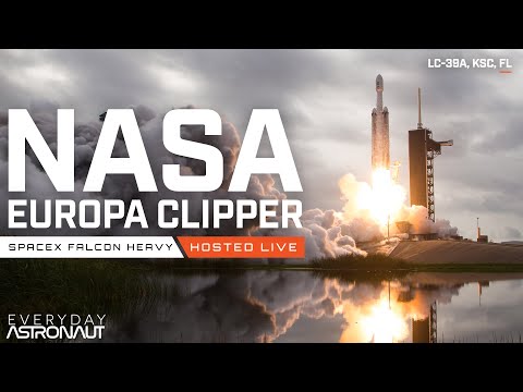 Watch SpaceX Launch NASA&#039;s Europa Clipper to Jupiter / Europa!