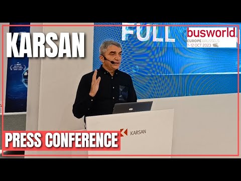 Karsan Press Briefing - Busworld Europe 2023