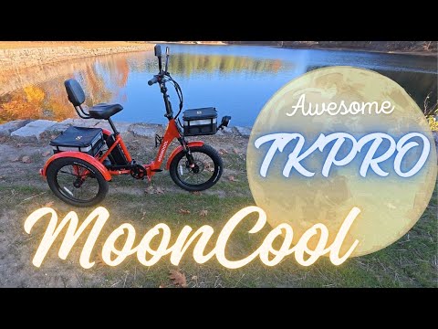 Unleash Adventure with the Mooncool TKPro 750w E-Trike: Your Affordable Ride Awaits!