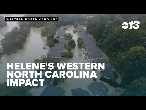 Hurricane Helene makes substantial impact in Western North Carolina