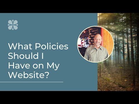 What Policies Should I Have on My Website?