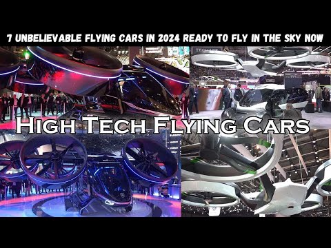 7 Unbelievable Flying Cars in 2024 Ready to Fly in the Sky Now