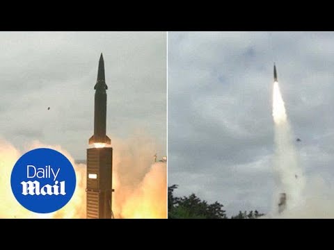 South Korea Defence test cruise missiles from unknown location - Daily Mail