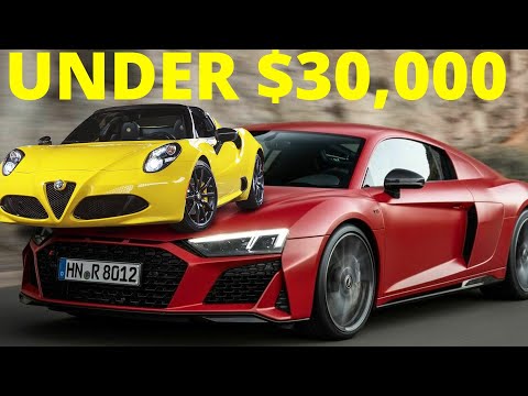 5 Affordable Used Exotic Sports Cars You Can Actually Own (BMW i8, Aston Martin, Alfa Romeo, Audi)