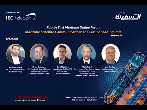 Maritime Satellite Communication The Future Leading Role