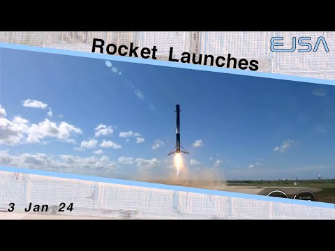 SpaceX Falcon 9 OVZON-3 Launch &amp; the science behind Super Sonic Retro-Propulsion - 3rd Jan 2024