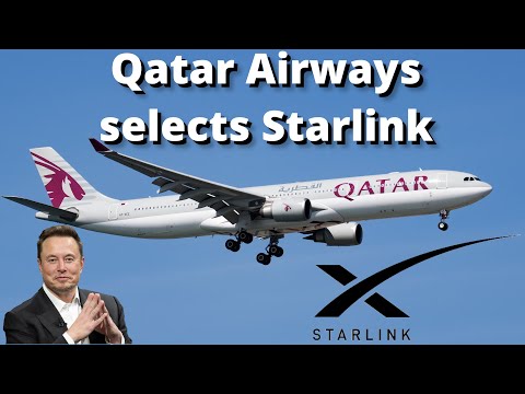 Qatar Airways selects Starlink for high-speed inflight Internet