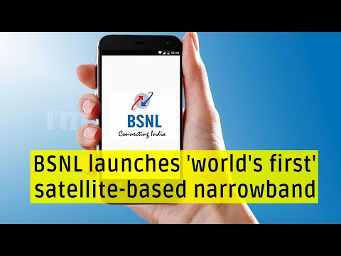 BSNL launches &#039;world&#039;s first&#039; satellite-based narrowband-IoT network