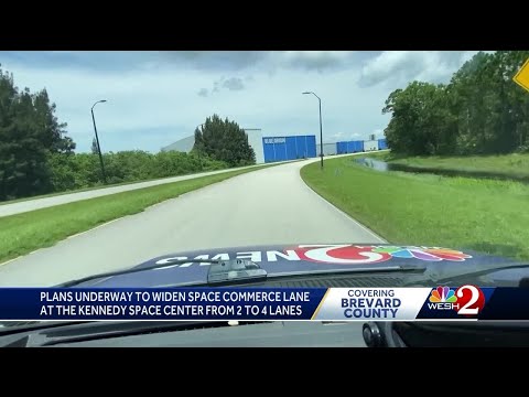 Road expansion project to help improve traffic near Kennedy Space Center