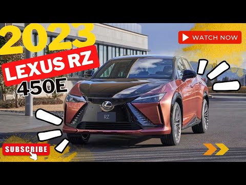 All-New 2023 Lexus RZ 450e I Luxury Electric SUV I Exterior &amp; Interior