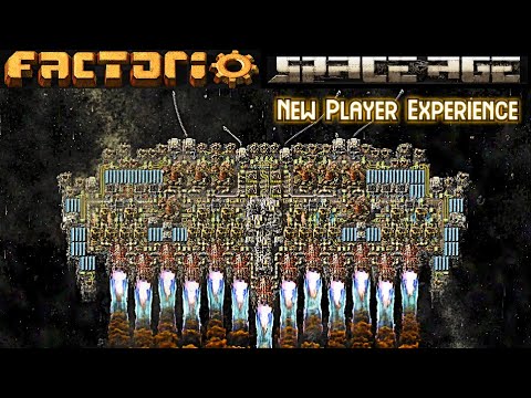 the Factorio SPACE AGE New Player Experience! (I played ZERO hours of space age)