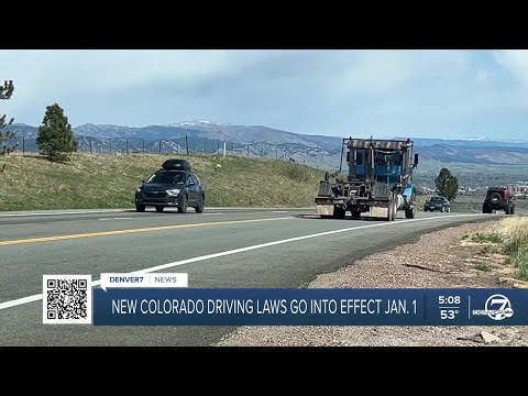 New year, new driving laws: Why experts say Colorado drivers will be safer on the road in 2025