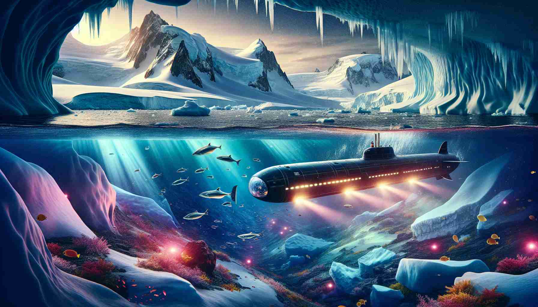 Ran’s Submarine Journey beneath West Antarctica’s Ice Shelf Yields Surprising Discoveries