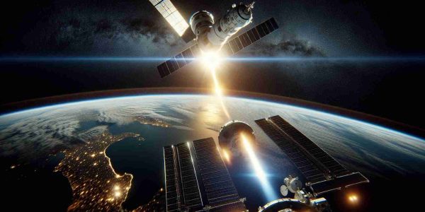 Generate a high-definition, realistic image of a scenario depicting the successful departure of a space capsule named 'Starliner' from the International Space Station. Reflect the joy and anticipation of new beginnings in the portrayal of this celestial event.