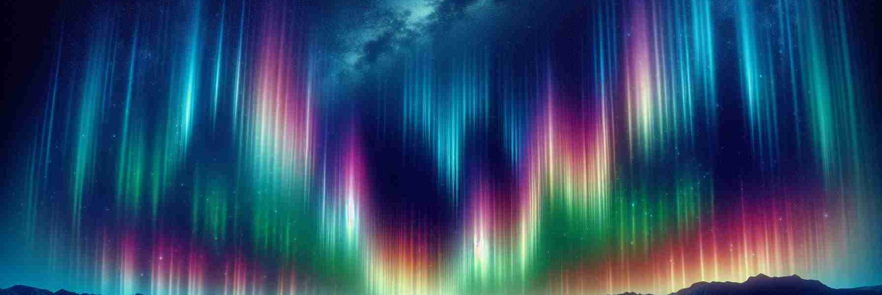 Generate a high definition, realistic illustration depicting the effects of upcoming geomagnetic activity, potentially in the form of an aurora, in an Idaho night sky. The scene should be set in a typical Idaho landscape with a clear night sky that is illuminated vividly by multi-colored bands of lights, symbolizing the geomagnetic activity.