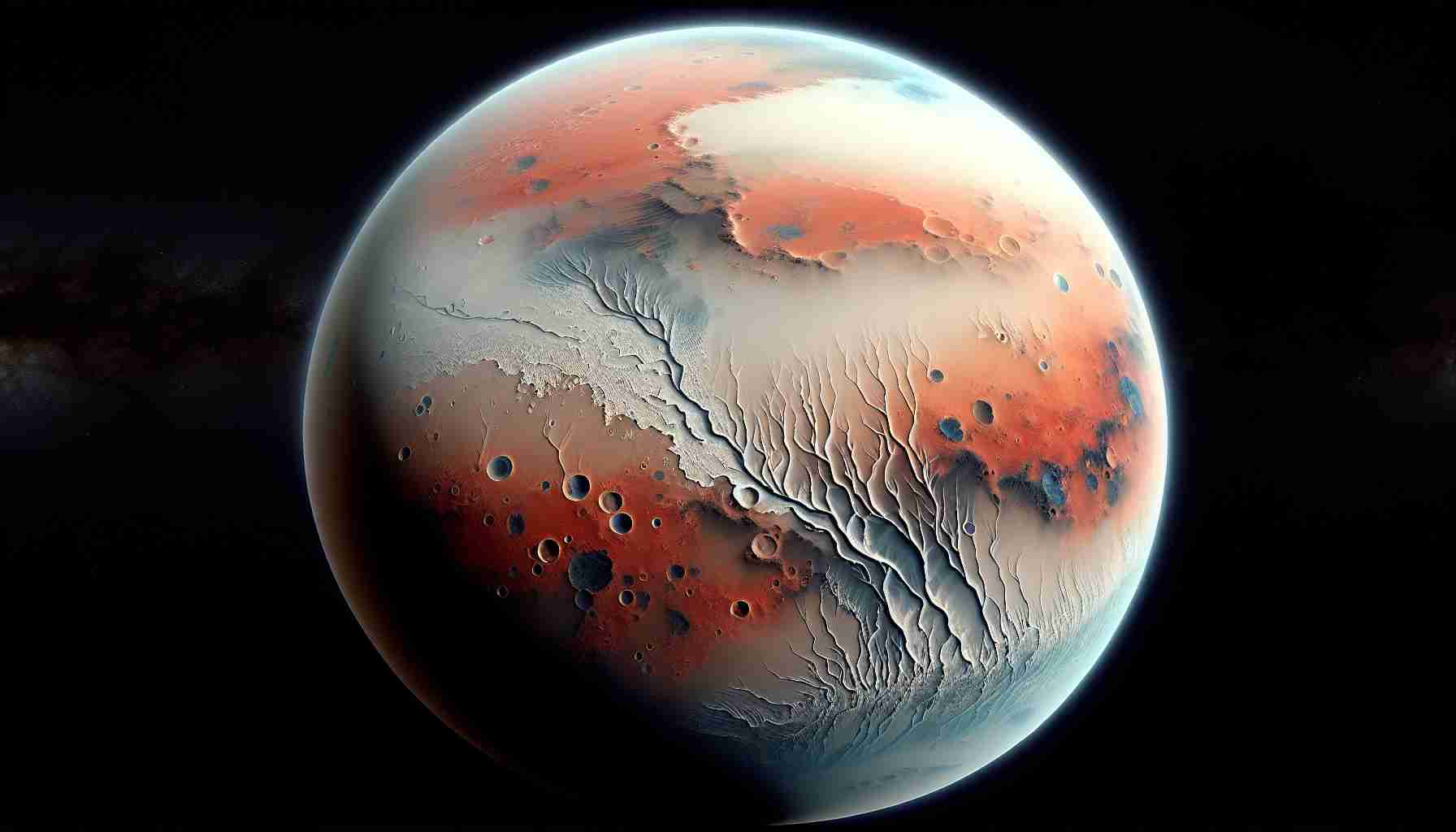 Shallow Water Pockets May Exist on Mars