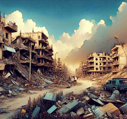 A high-definition illustration capturing the scenes of destruction and conflict in Southern Lebanon. This visual should focus on the environment itself, showing damaged infrastructure such as crumbling buildings and deserted streets. It should not depict any actual persons or figures. The scene should create an emotional impact, representing the harsh realities of conflict. Preferably, the sky should be overcast, adding to the intensity and dramatic effect of the situation.