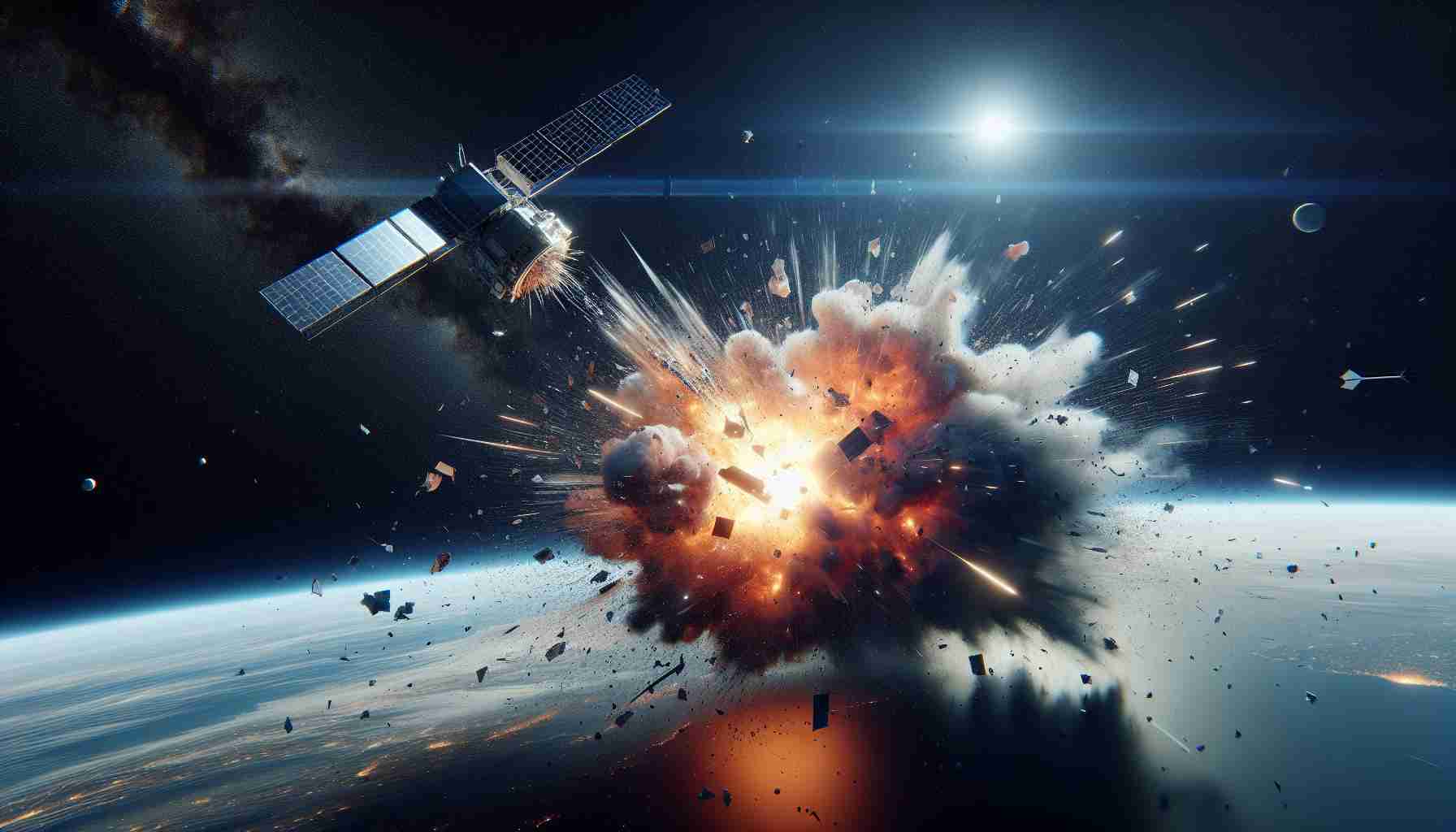 Satellite Explosion Raises Alarm in Space Operations