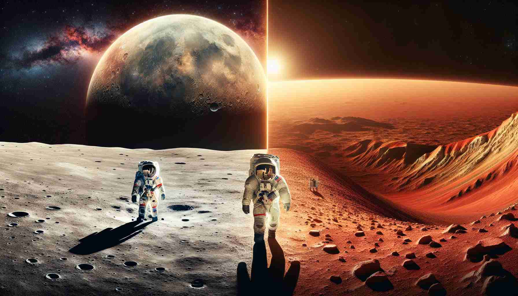 Exploring New Horizons: The Shift from Moon to Mars