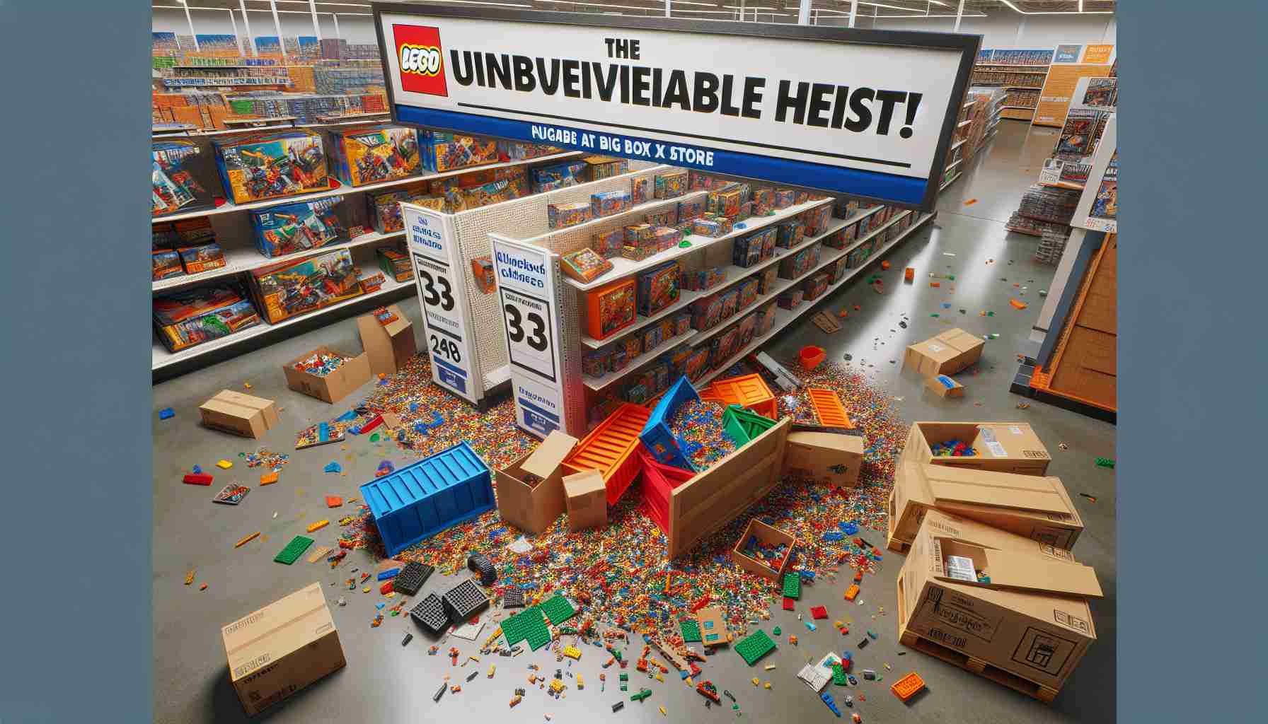 Stolen Lego Sets: The Unbelievable Heist! Crime Wave Hits Walmart