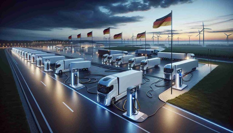 Revolutionizing Road Transport! Germany Welcomes New Electric Truck Charging Stations