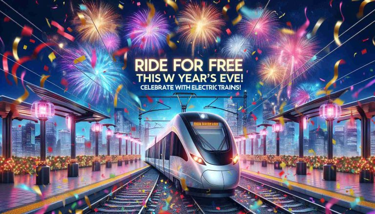 Ride for Free This New Year’s Eve! Celebrate with Caltrain’s Electric Trains