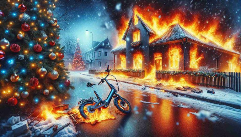 Shocking E-Bike Fire Just Before Christmas! Lives Forever Changed