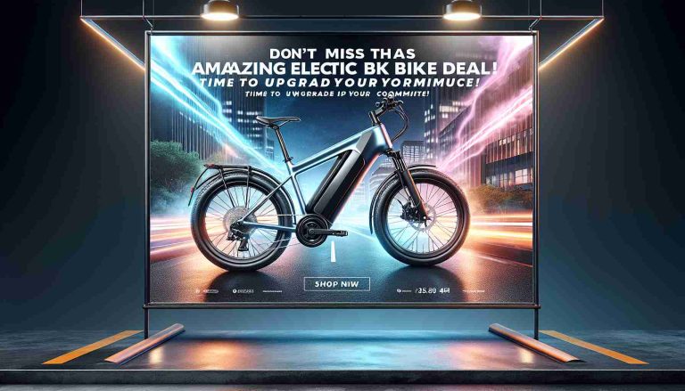 Don’t Miss This Amazing Electric Bike Deal! Time to Upgrade Your Commute