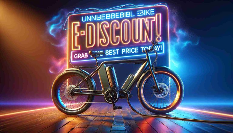 Unbelievable E-Bike Discount! Grab the Best Price Today