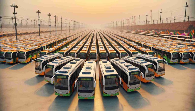 Massive Electric Bus Fleet Set to Transform Maha Kumbh Mela Travel