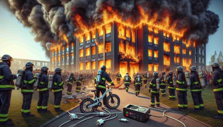 Fire Alert! E-bike Charger Sparks Blaze in Student Housing