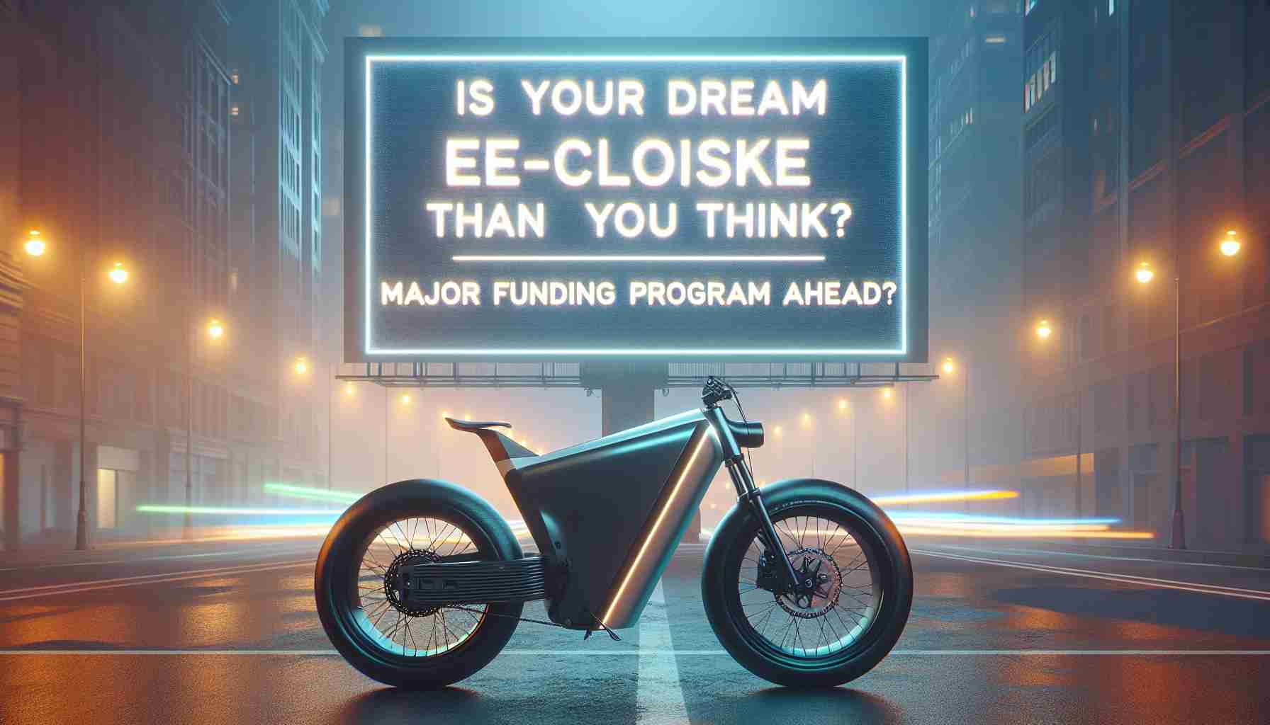 Is Your Dream E-Bike Closer Than You Think? Major Funding Program Ahead