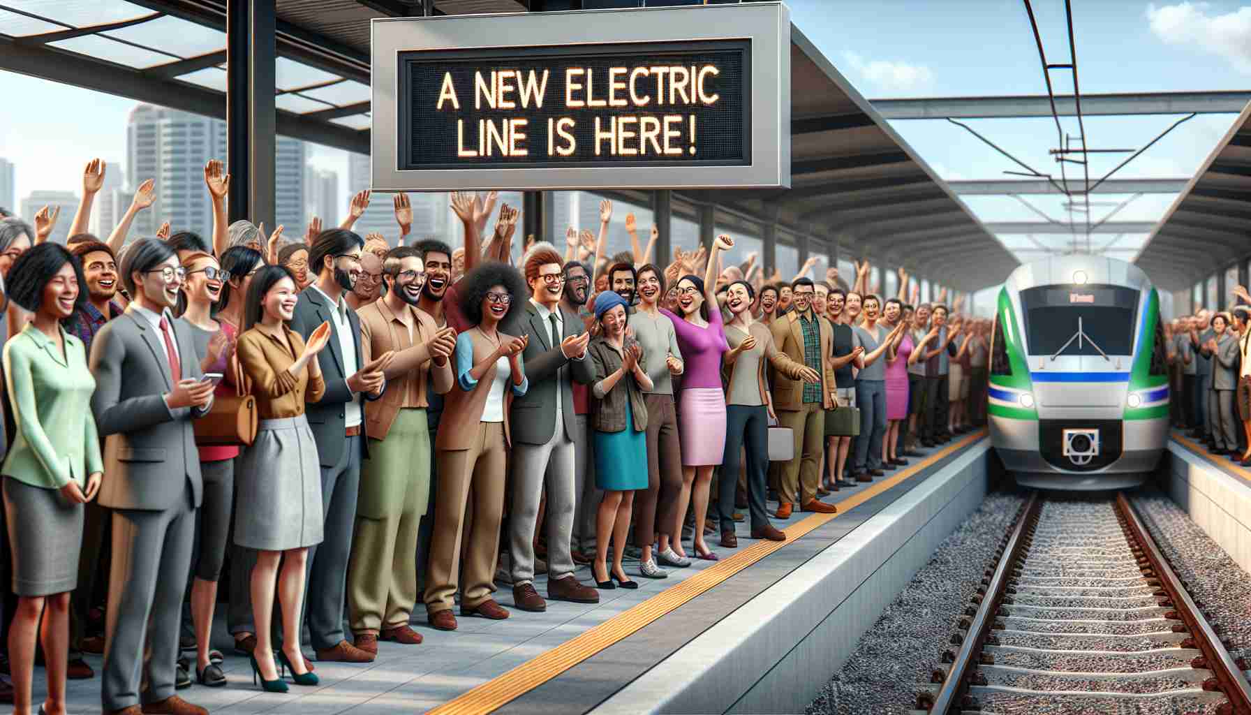 Exciting News for Train Travelers! A New Electric Line is Here