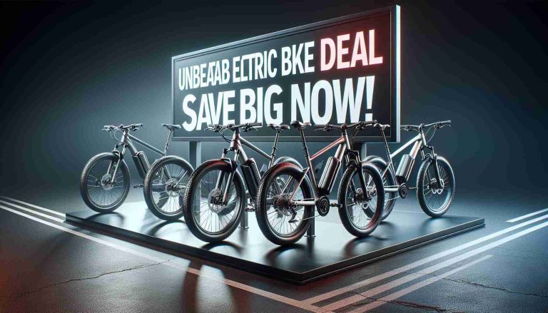 Unbeatable Electric Bike Deal: Save Big Now