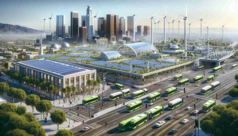 Los Angeles Goes Green! Major Electric Bus Facility Planned