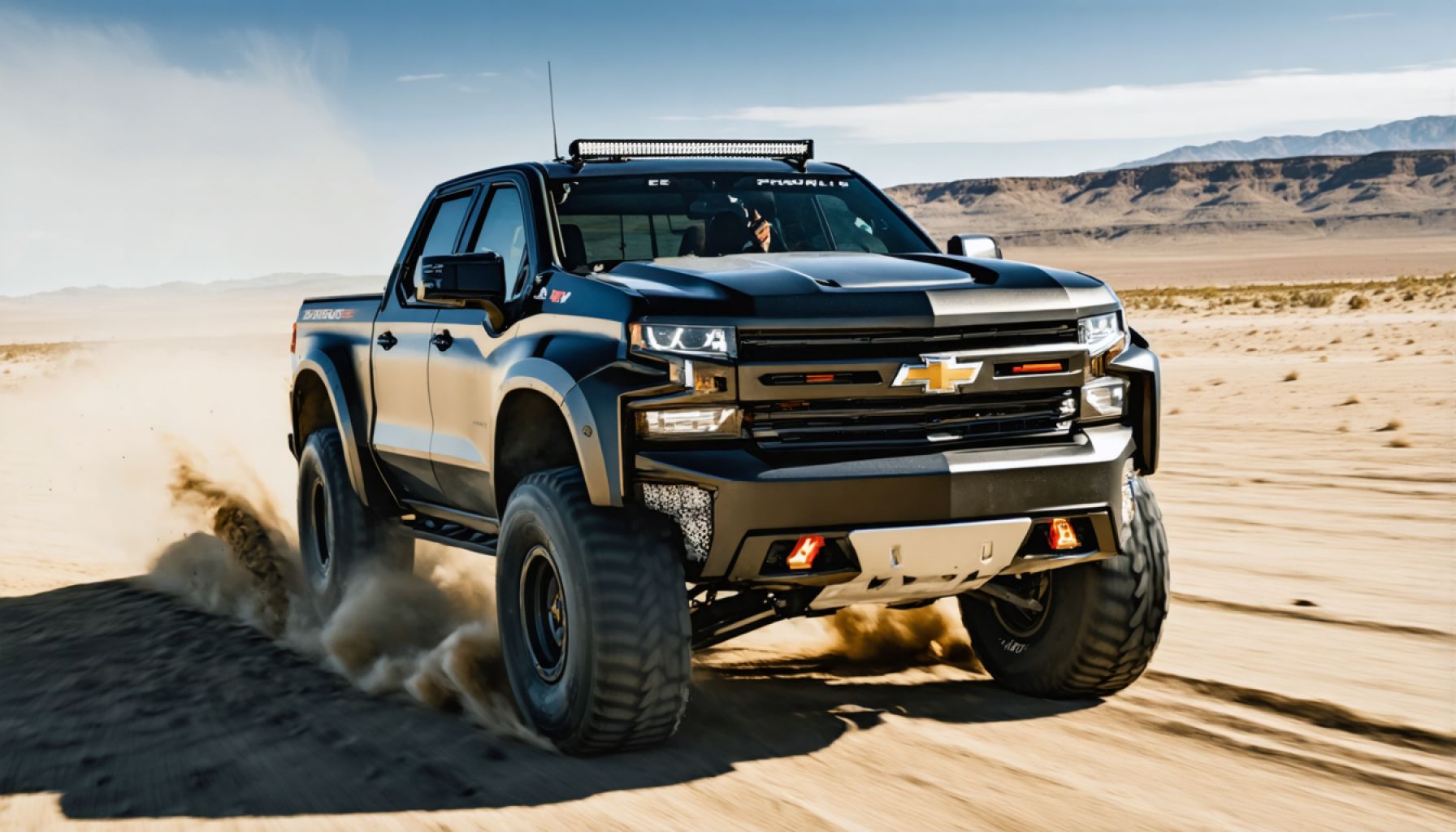 Chevrolet's Electrifying Leap: Silverado EV ZR2 Tackles the Mint 400