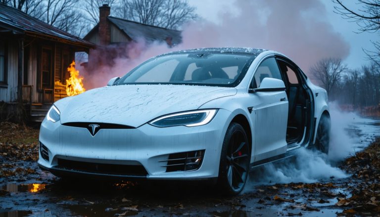 The Unsettling Case of the Salem Tesla Vandal: A Tale of Fire and Fury