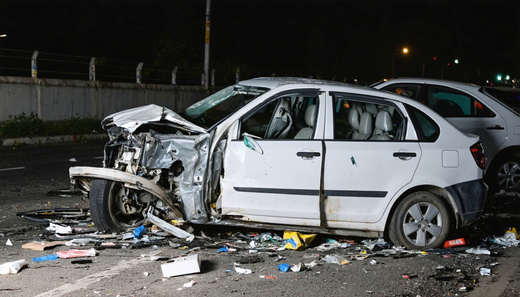 As Sombras Persistentes de uma Noite Trágica: O Chocante Acidente de Carro em Vadodara Continua em Foco