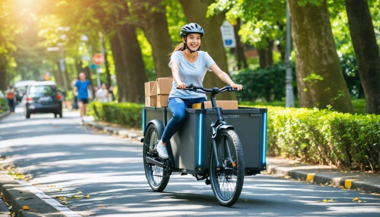 The Electric Cargo Bike Revolution: An Affordable and Green Alternative for Families?